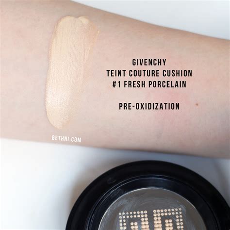 givenchy teint couture cushion ingredients|Givenchy couture cushion foundation.